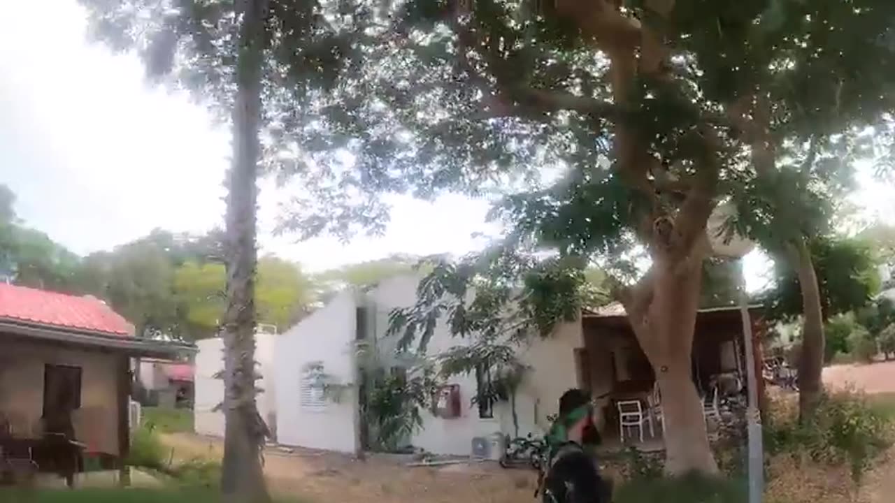 Bodycam video of Hamas entering Kibbutz Kissufim.