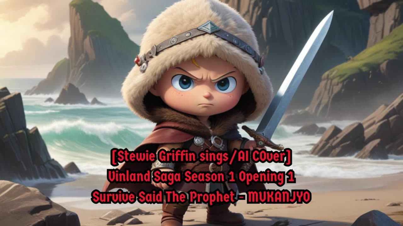 [Stewie Griffin sings/AI Cover] Vinland Saga Opening 1 | Survive Said The Prophet - MUKANJYO