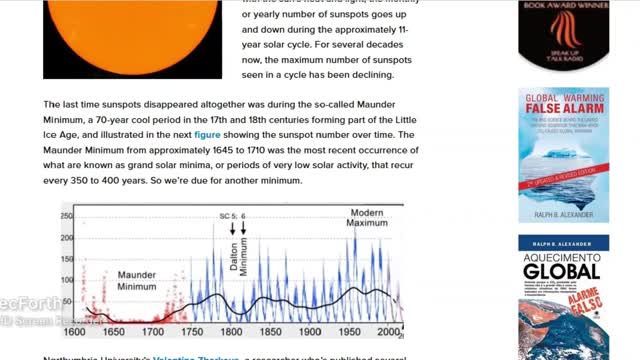 Mini ice Age Pioneers Presents: EP 1 The Grand Solar Minimum and how it Affects you