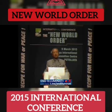 The International Conference for the New World Order in 2015