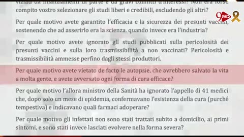 279 - 11.3.2024 - 1° Giorno della Memoria dell'Olocausto Sanitario ( Mattino )