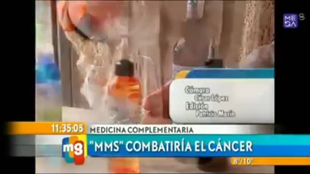 CURADO DE CANCER CON DIOXIDO DE CLORO