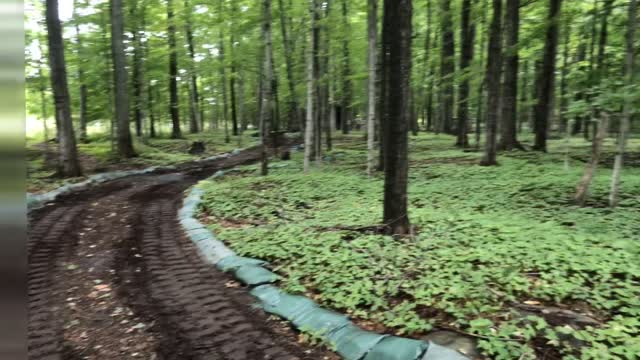 repairs to trails on ft drum