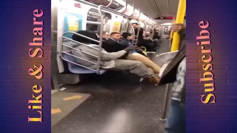 Black Man Fights with ManneQuin on New York for not Sitting down