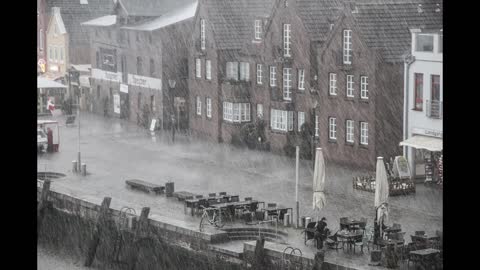 Som de Chuva na cidade para acalmar a mente / Rain sound in the city to calm the mind