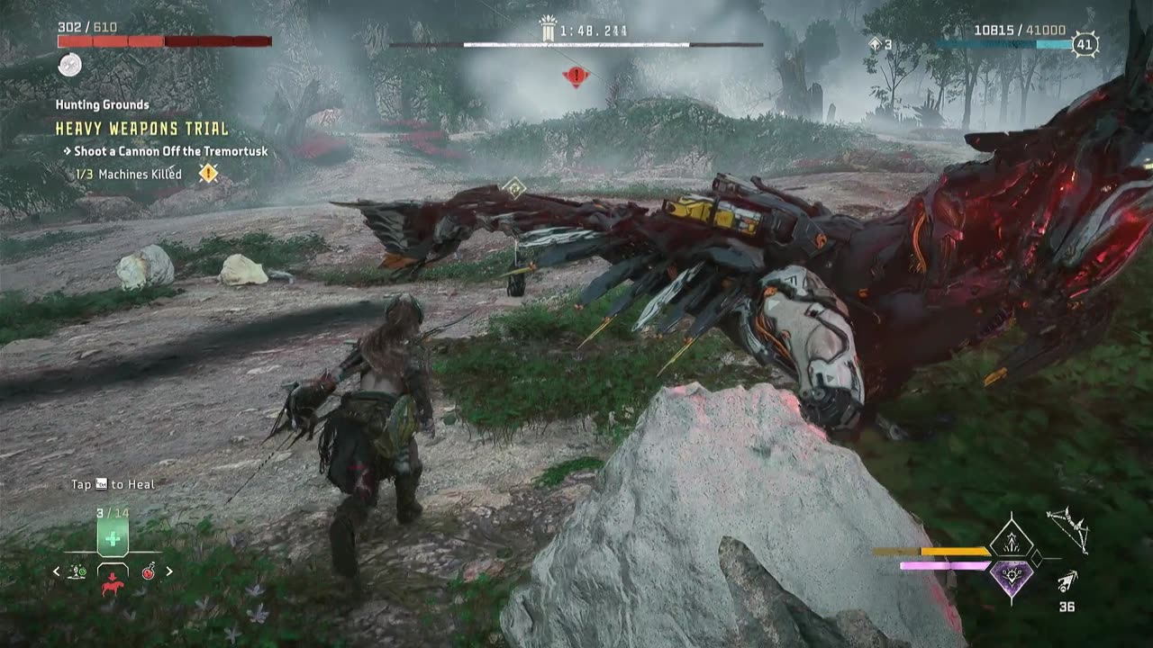 Heavy Weapons Trial - Horizon Forbidden West.
