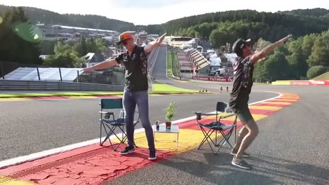 Daniel Ricciardo and Max Verstappen FUNNY MOMENTS