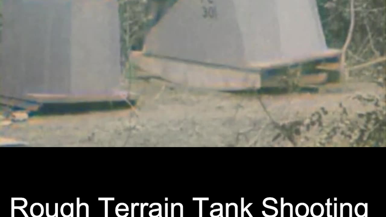 Rough Terrain Tank Shooting Training in WW2 - Intensive COLOURIZED Footage 🚜🎯🎥