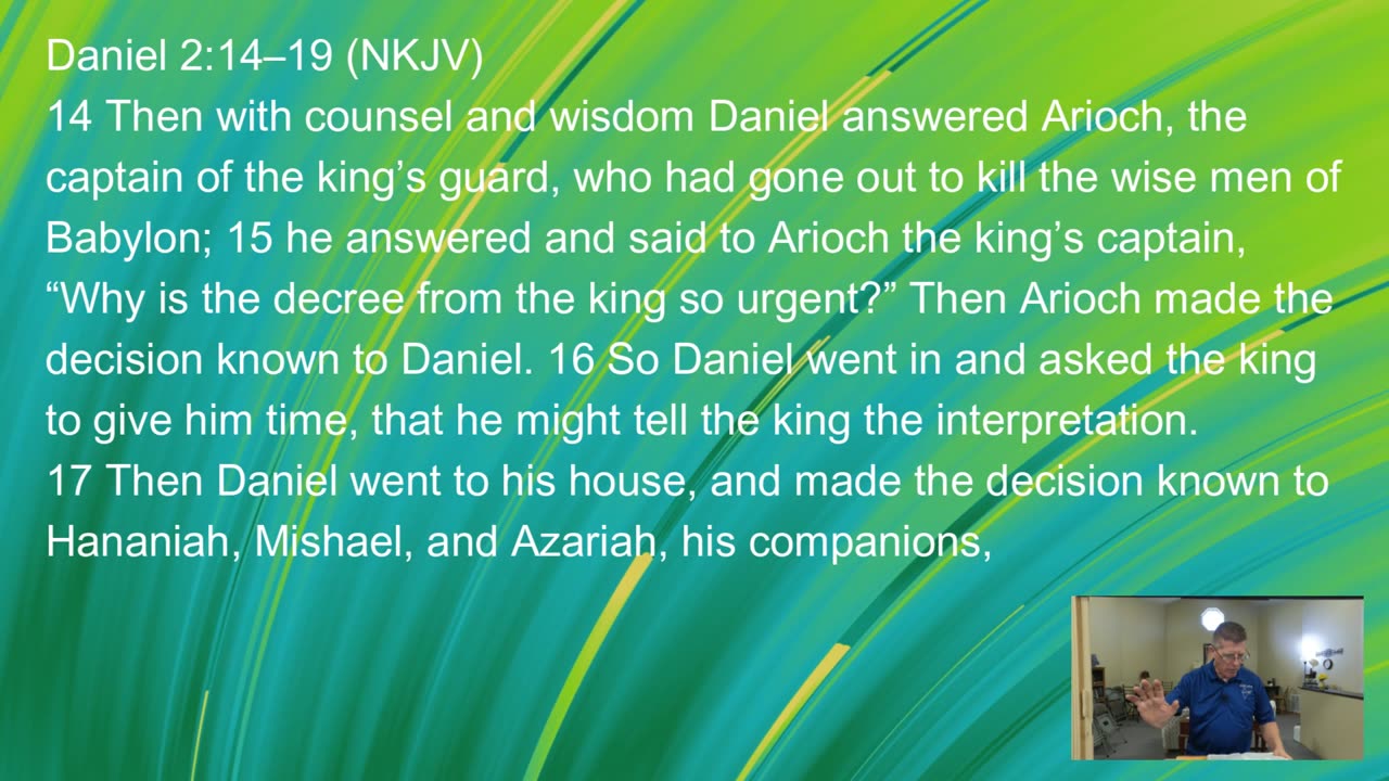 Seeking God Firts Daniel Lesson 4 Daniel 2:1-35