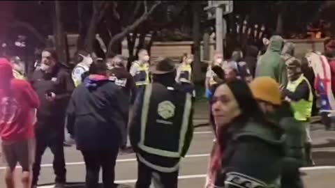 NZ Wellington POLICE STORMING Ngati Tama Pa while 90,000 Pedo's Are arrested