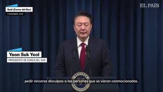 COREA DEL SUR | Yoon Suk-yeol: "Lo siento mucho, no eludiré responsabilidades" | EL PAÍS