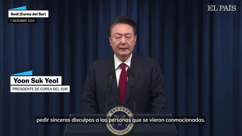 COREA DEL SUR | Yoon Suk-yeol: "Lo siento mucho, no eludiré responsabilidades" | EL PAÍS