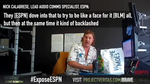 PROJECT VERITAS ESPN -Talent Discuss Toxic RACISM in Explosive Undercover Footage