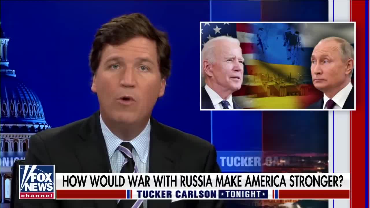Tucker: Does Biden want war?