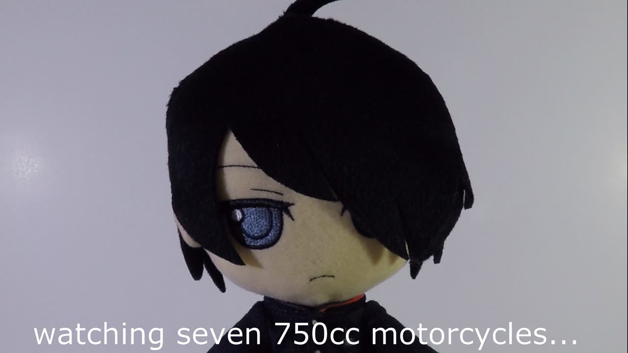 Bakemonogatari Black Hanekawa Tongue Twister fumo