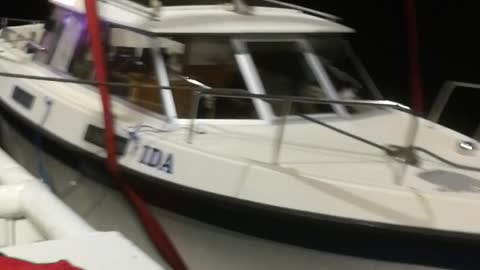 Uplifting my previous boat.