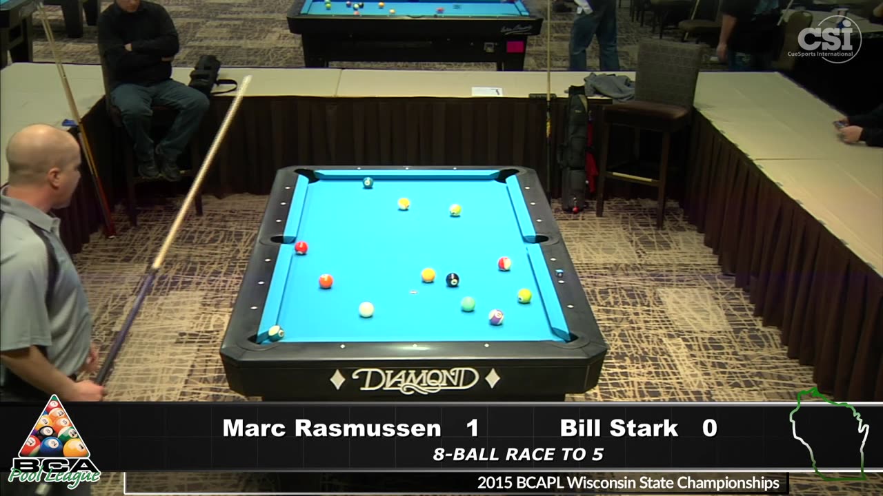 Marc Rasmussen vs Bill Stark ▸ 2015 BCAPL Wisconsin State Championships