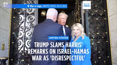 Donald Trump slams Kamala Harris' remarks on Israel-Hamas war as 'disrespectful'|News Empire ✅