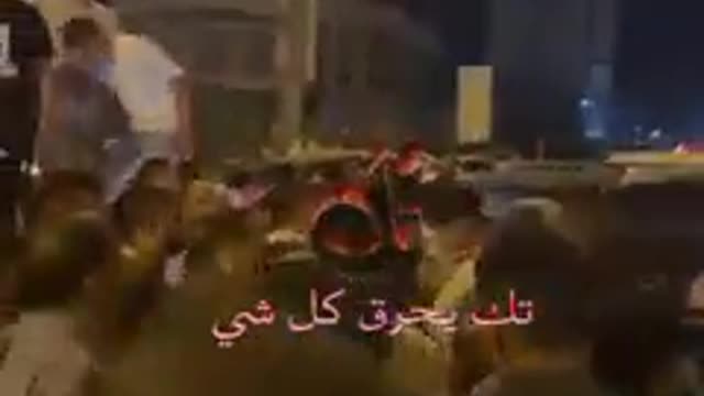 Bashagha's appearance on bazina street