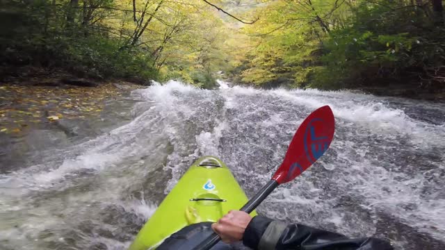 60 Foot Waterfall in a Kayak