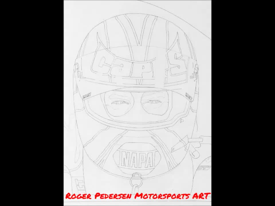 Helmet drawings by RPM Art