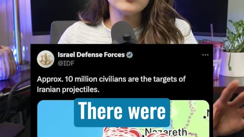 Iran Attacks Israel with Ballistic Missiles