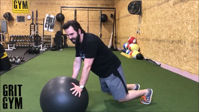 Stability Ball Pushup