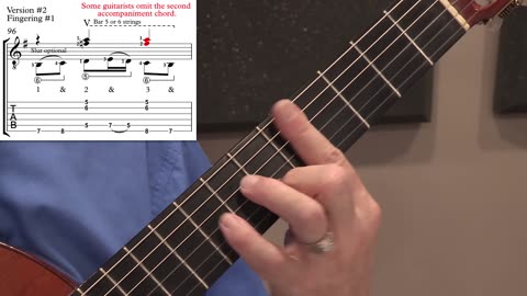 Technique Left-Hand, Part II (slow section). Video 53: m96-97, Version #2