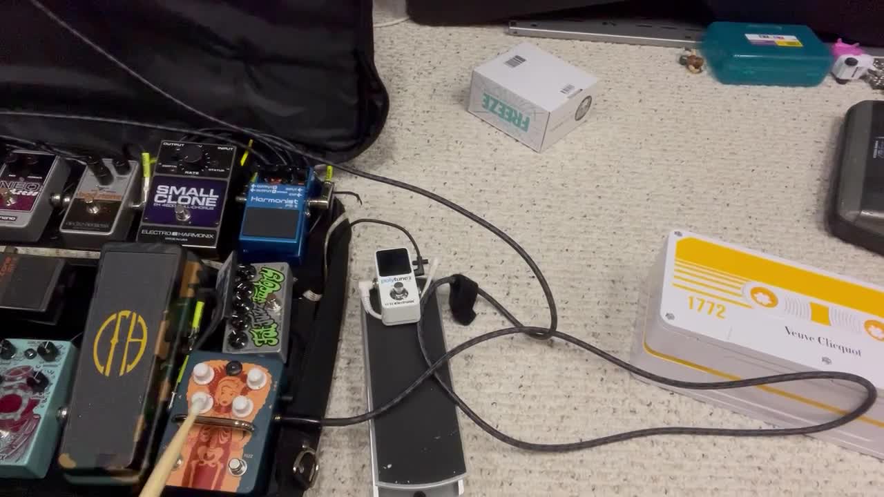 Guitar pedals the journey