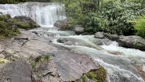 waterfall in Jiangxi, China