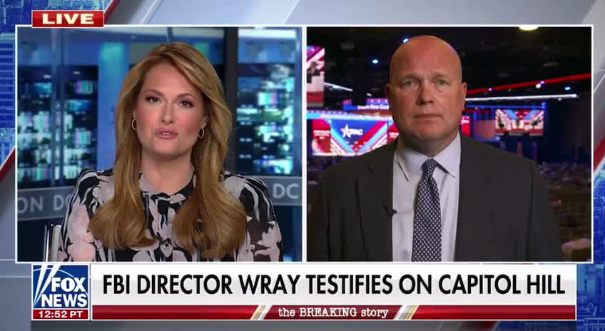 Matt Whitaker on Wrays Testimony.