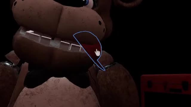 Aww Its Freddy!! DONT JUMP SCARY ME! (Fnaf Help Wanted!) #short #shorts