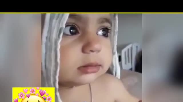A cute little baby in winter 😉 watch this funny video meme lover must watch this 😁 D