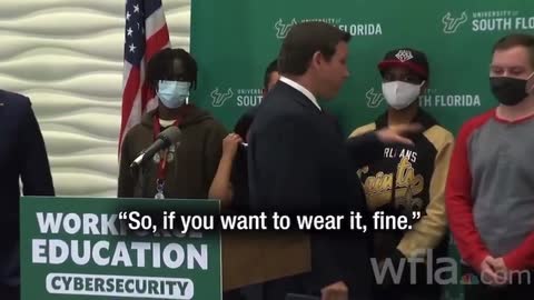 Ron DeSantis: Take Those Masks Off!