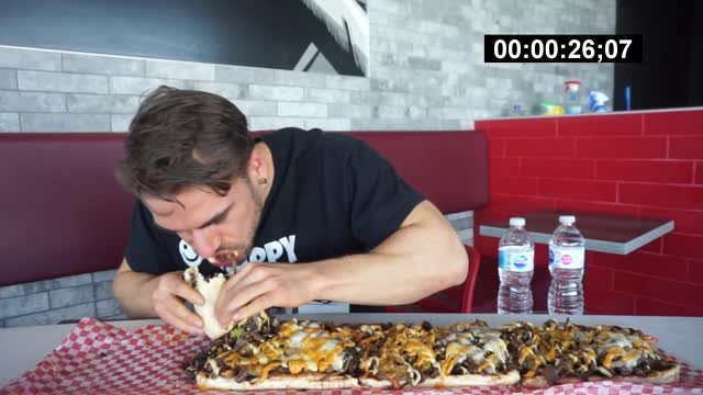 Giant Cheesesteak Challenge_Must watch!!! Ultimate Gladiator