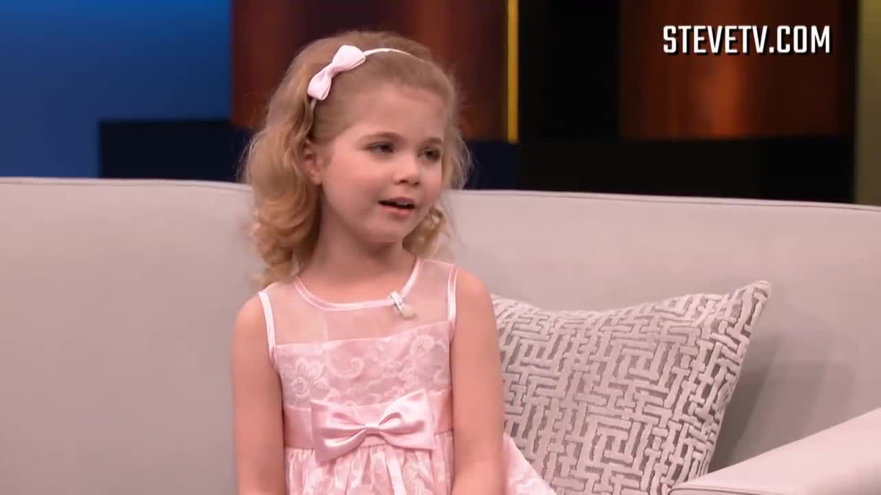 #STEVETVShow Six-Year-Old Author Ariana Is Here To Steal Your Heart