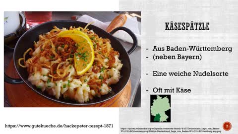 Typisch deutsche Gerichte nach Region deutsche Currywurst Bayern Brezel Deutschland Essen