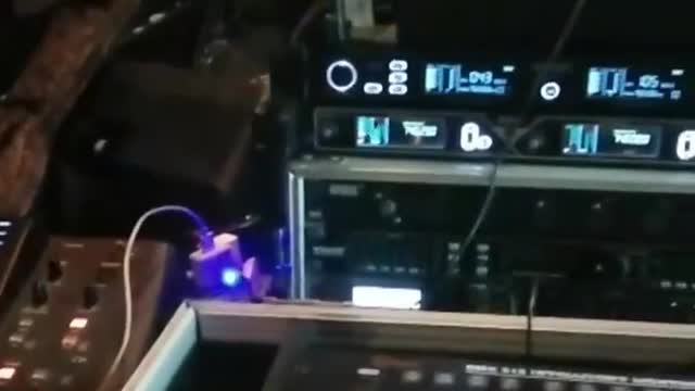 Preparation before the concert