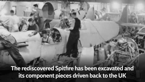 ‘Great Escape’ pilot’s rare Spitfire discovered intact