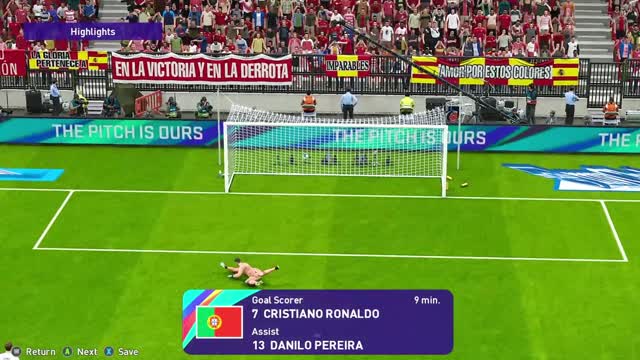Efootball Practice, A Wonderful Shoot!