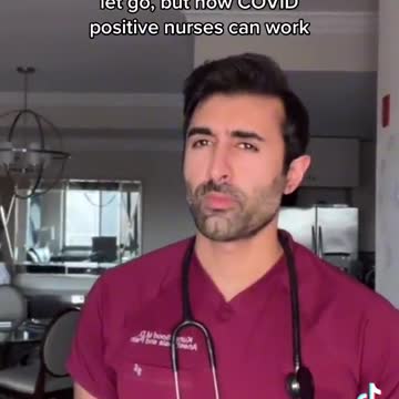 Fire Unjabbed Nurses But Allow COVID+ Ones To Work - 7 Second Video Red Pills Over 4 Million