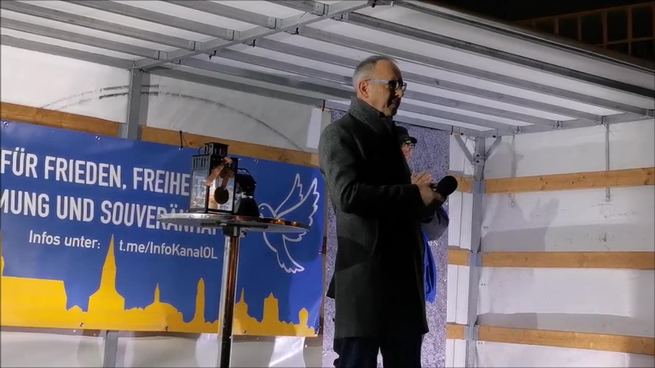 JÖRG URBAN, LV AfD Sachsen - BAUTZEN, Kornmarkt, 25 03 2024, 164. MAHNWACHE 🕊 - Bürgermikrofon