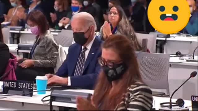 Joe Biden FALLS ASLEEP During Climate Talks