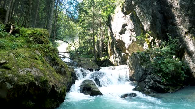 Waterfalls Lake Mountains River Agua Nature