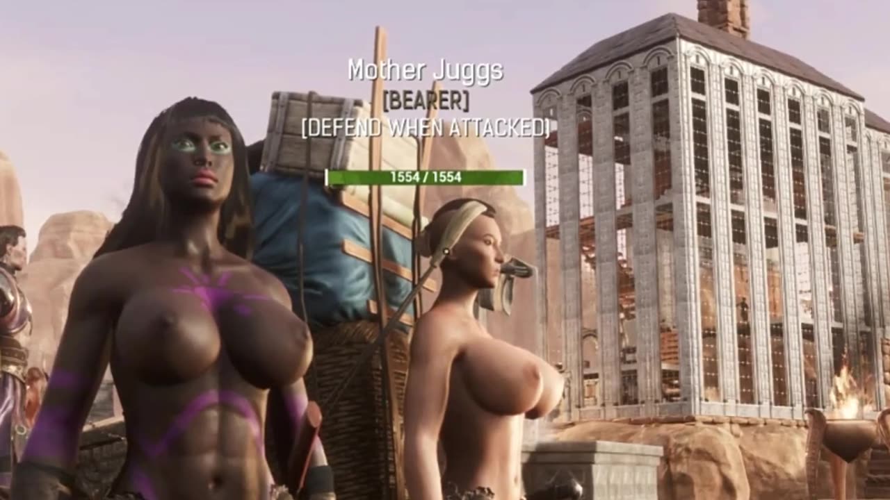 Conan Exiles, base upgrade, Bouncing, Busty, Boobs, Breast Expansion, fake tits