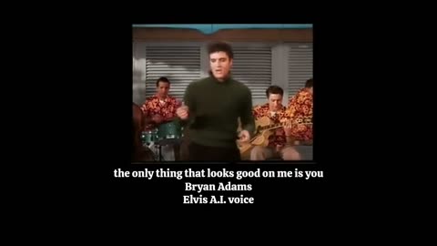 the only thing that looks good on me (excerpt) ~ Bryan Adams ~ Elvis A.I. vocal