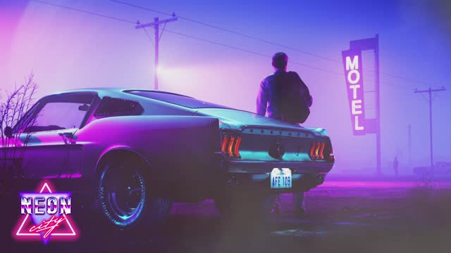 2 Hours Best of 🤖 80's Synthwave, 🕶 Chillwave and Retro Driving Music Vol 4 CyberPunk