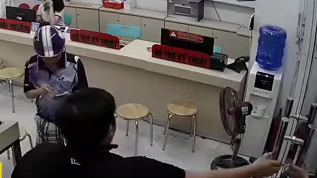 Didn’t see the door
