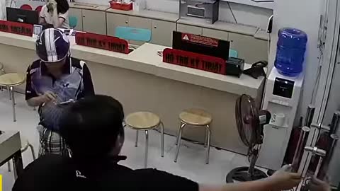 Didn’t see the door