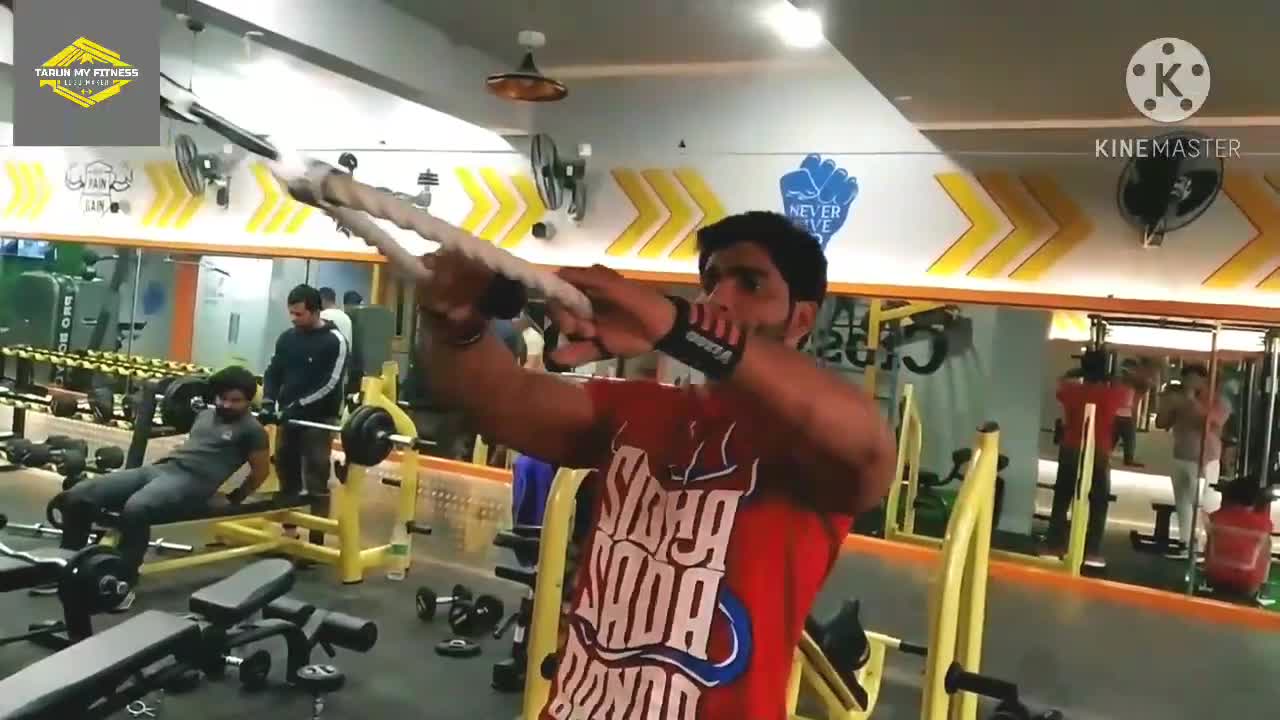 Soldier workout in the gym, Watch till the end